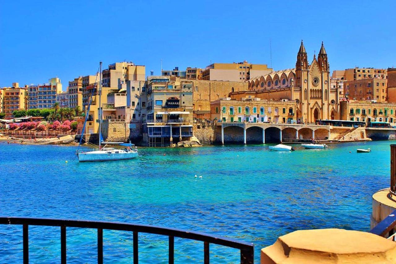 Modern Apartment In The Best Area Of Sliema Bagian luar foto